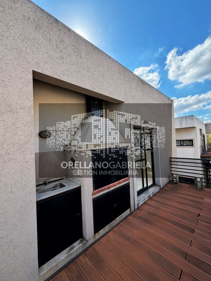 DEPTO.  2 AMB. C/ PARRILLA Y DECK,  EXPENSAS BAJAS